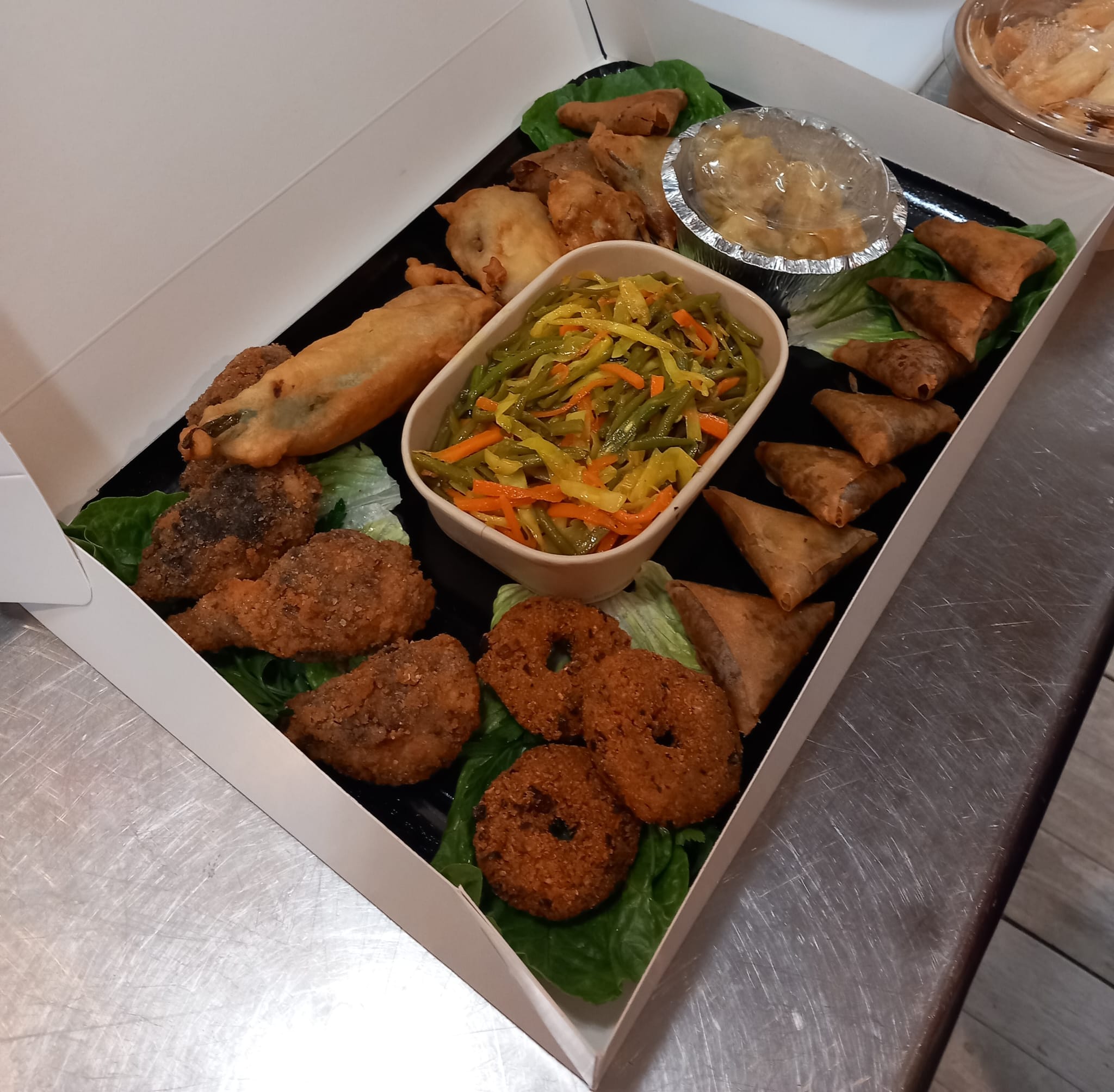 Buffet réunionnais pour anniversaire ou mariage